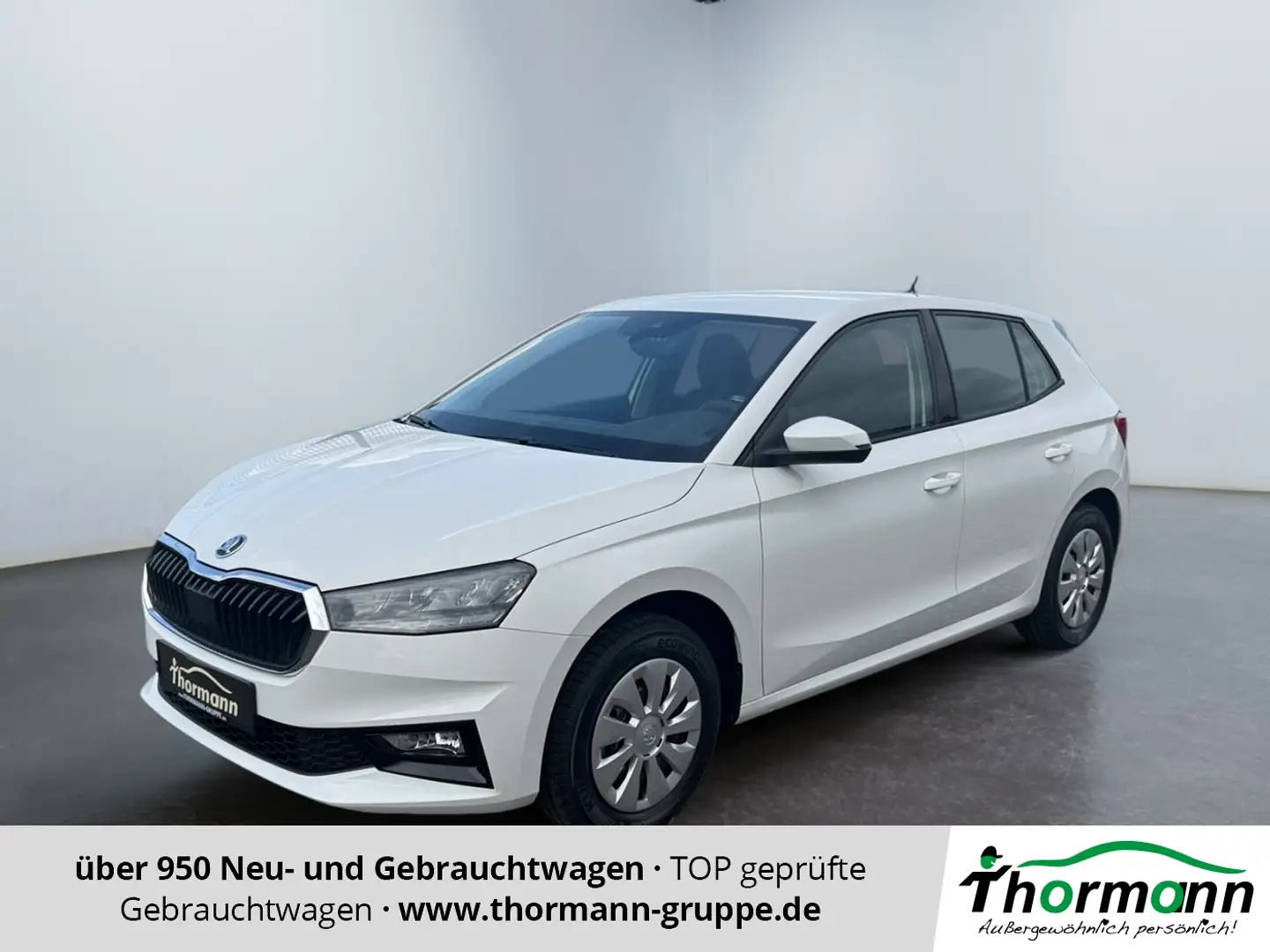 Skoda Fabia Essence 1.0 MPI Sitzheizung,LED,Lane Assist Bianco - 1