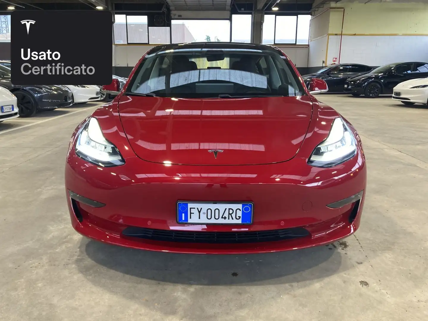 Tesla Model 3 Long Range AWD Красный - 2