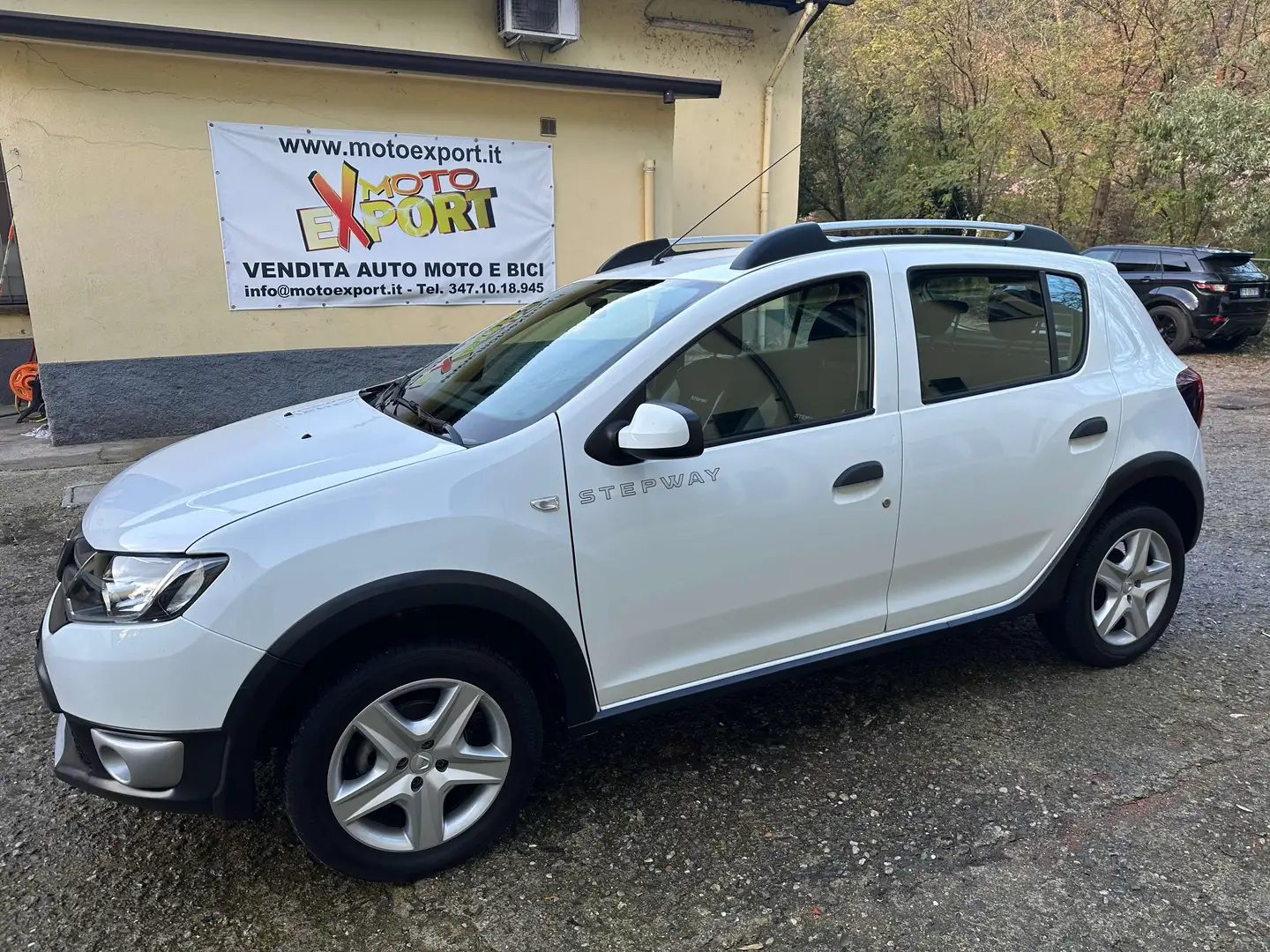 Dacia Sandero Sandero II 2013 Stepway 0.9 tce (prestige) s Blanc - 1