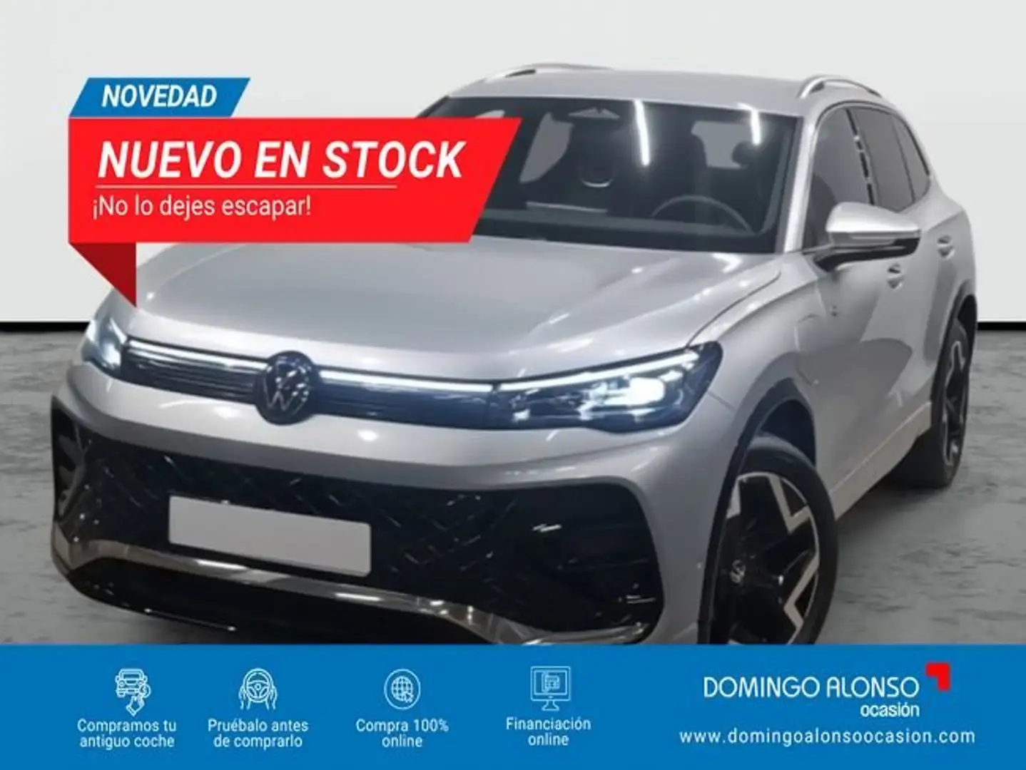 Volkswagen Tiguan R-Line 1.5 TSI PHEV 150 kW (204 CV) DSG6 Plateado - 1