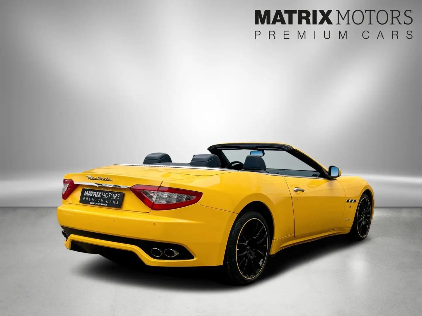 Maserati GranCabrio 4.7 V8 | BOSE Sonderlack Navi 20" Yellow - 2