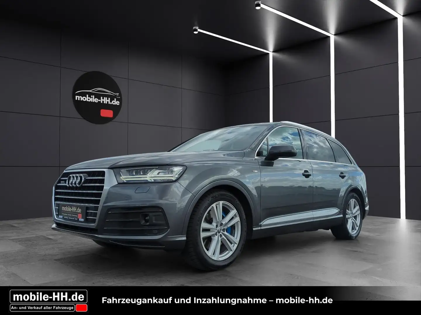 Audi Q7 3.0*PANO*KAMERA*HUD*MATRIX*7 SITZER*S-LINE Grigio - 1