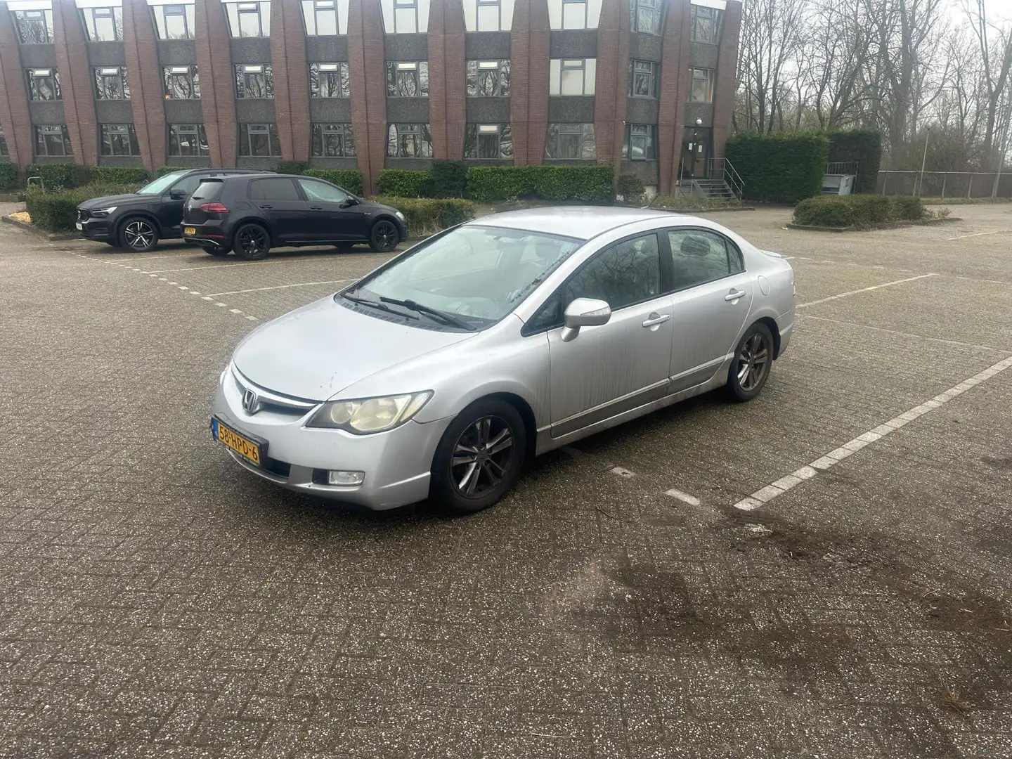 Honda Civic 1.3 IMA Hybrid Automaat Cruise Leder Grijs - 1