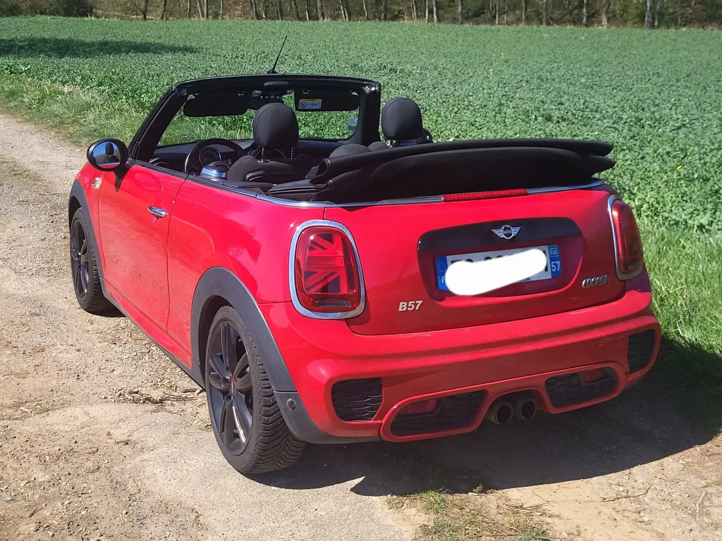 MINI Cooper S Cabrio Cabriolet Cooper S 192 ch John Cooper Works Rojo - 1