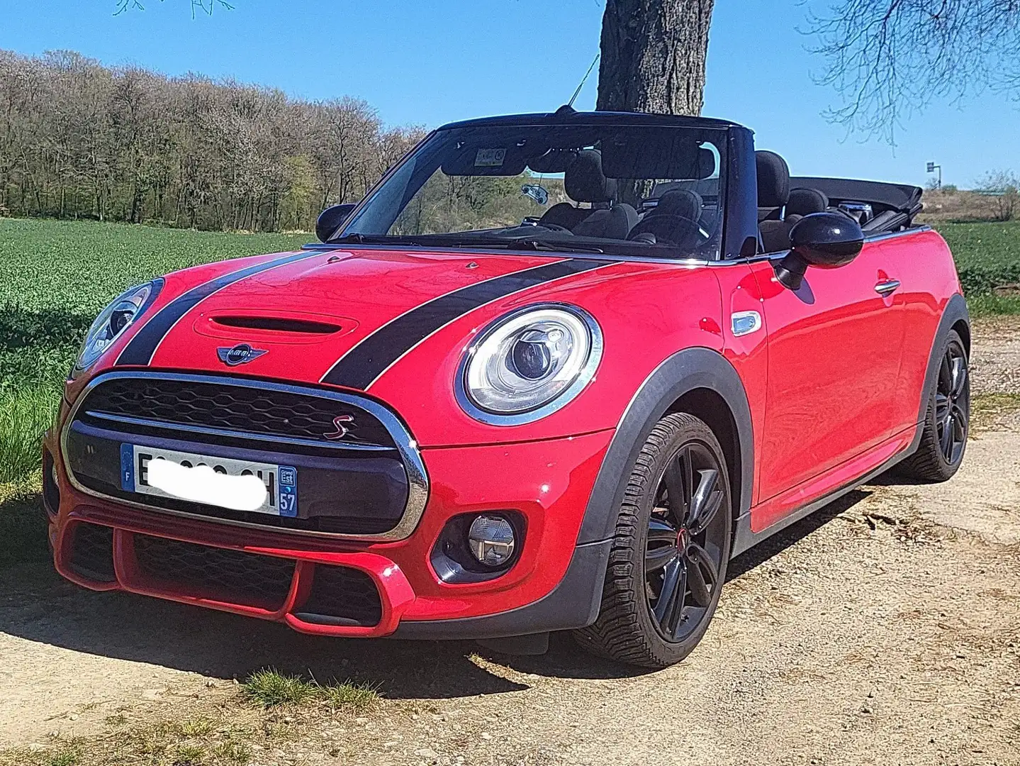 MINI Cooper S Cabrio Cabriolet Cooper S 192 ch John Cooper Works Rojo - 2