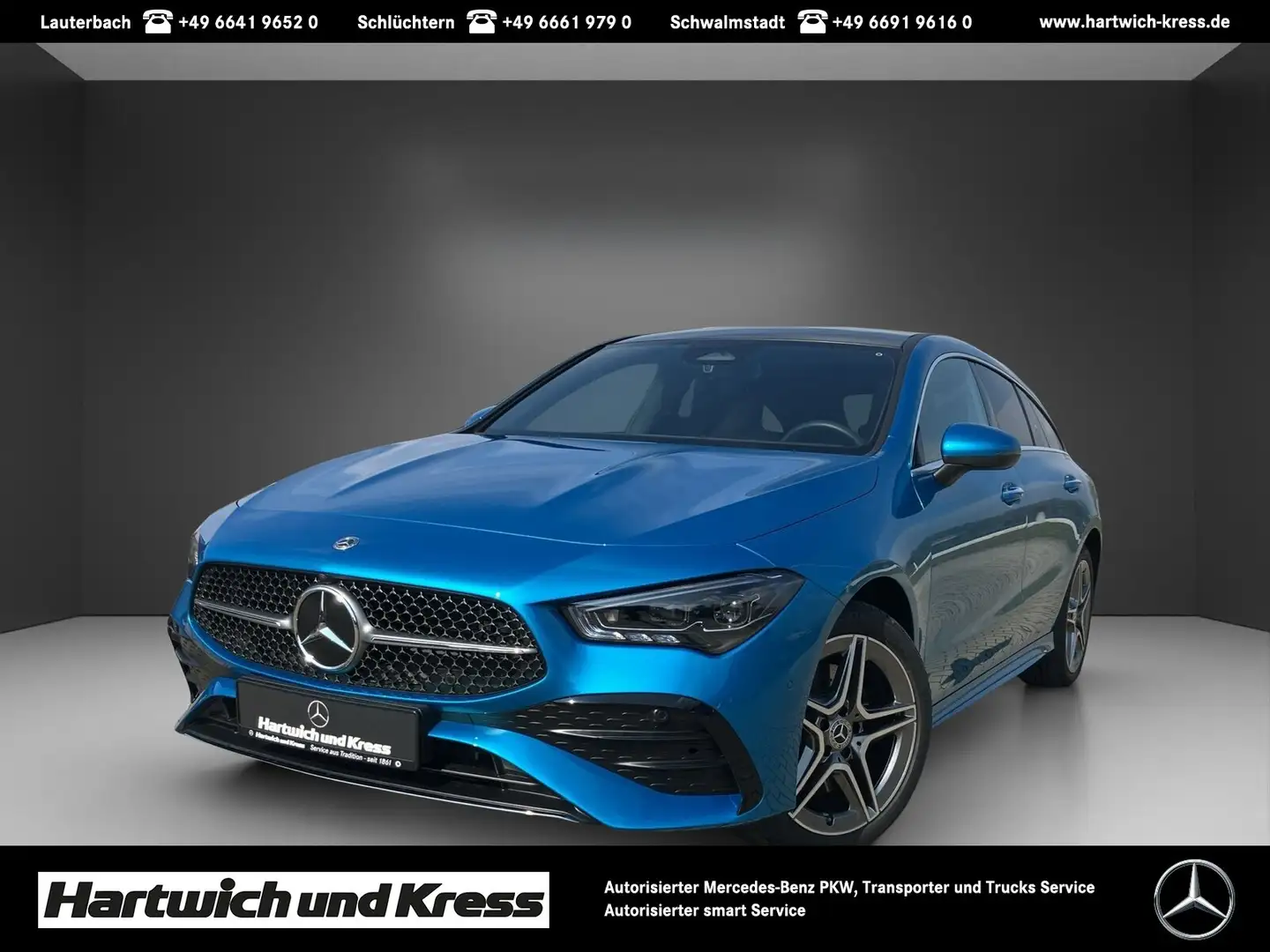 Mercedes-Benz CLA 250 CLA 250 e SB AMG Line+Pano+Memory+Kamera  Klima/BC Blauw - 1