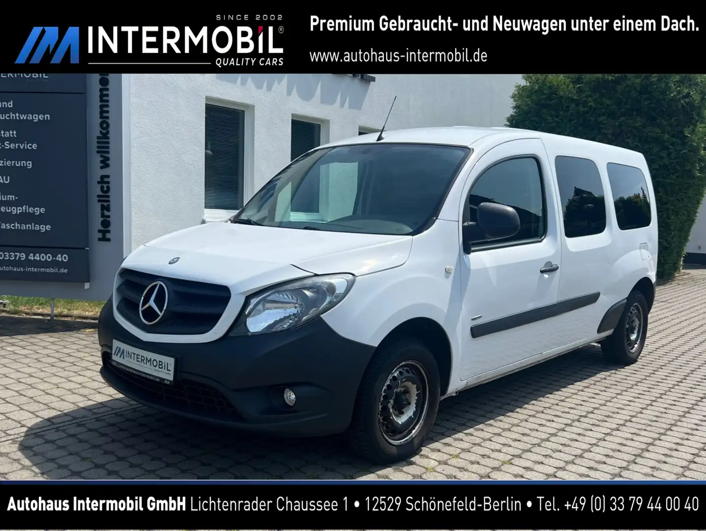 Mercedes-Benz Citan 109 CDI extralang Blanc - 1