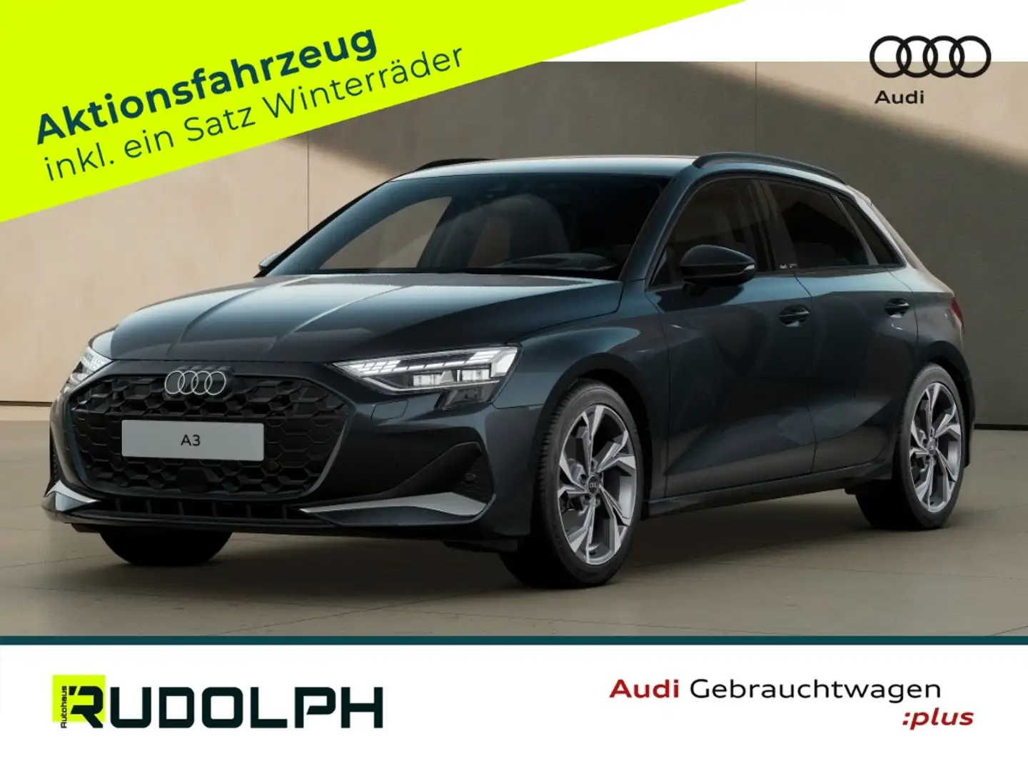 Audi A3 Sportback 35 TFSI S-tronic advanced LED NAVI ACC Grau - 1