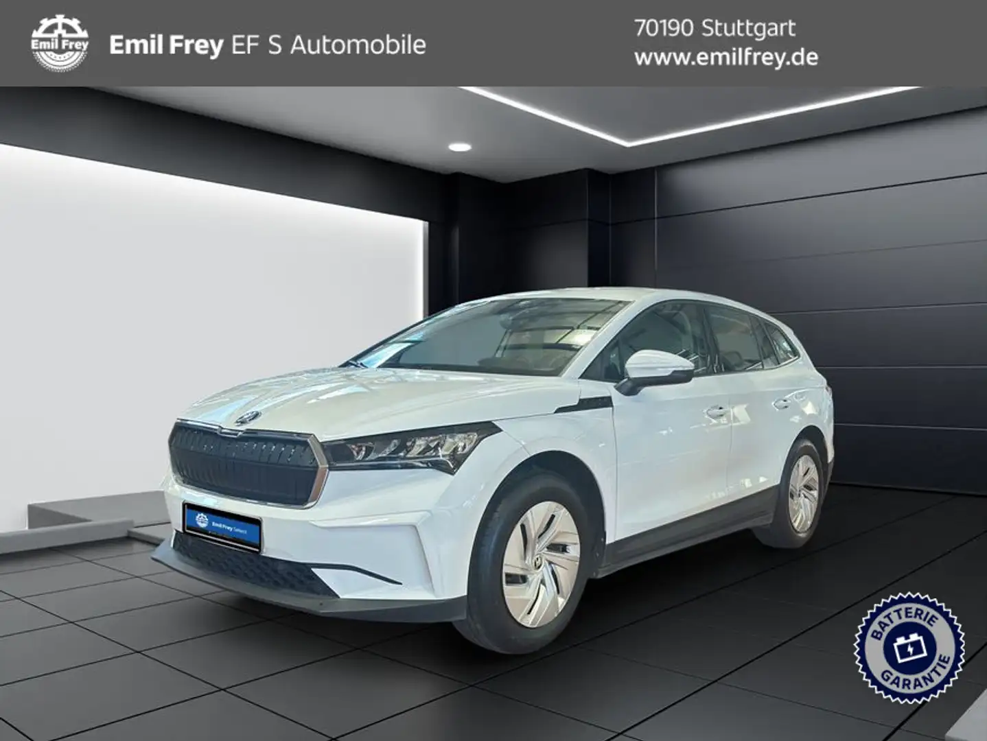 Skoda Enyaq iV 50 Selection Loft Blanc - 1