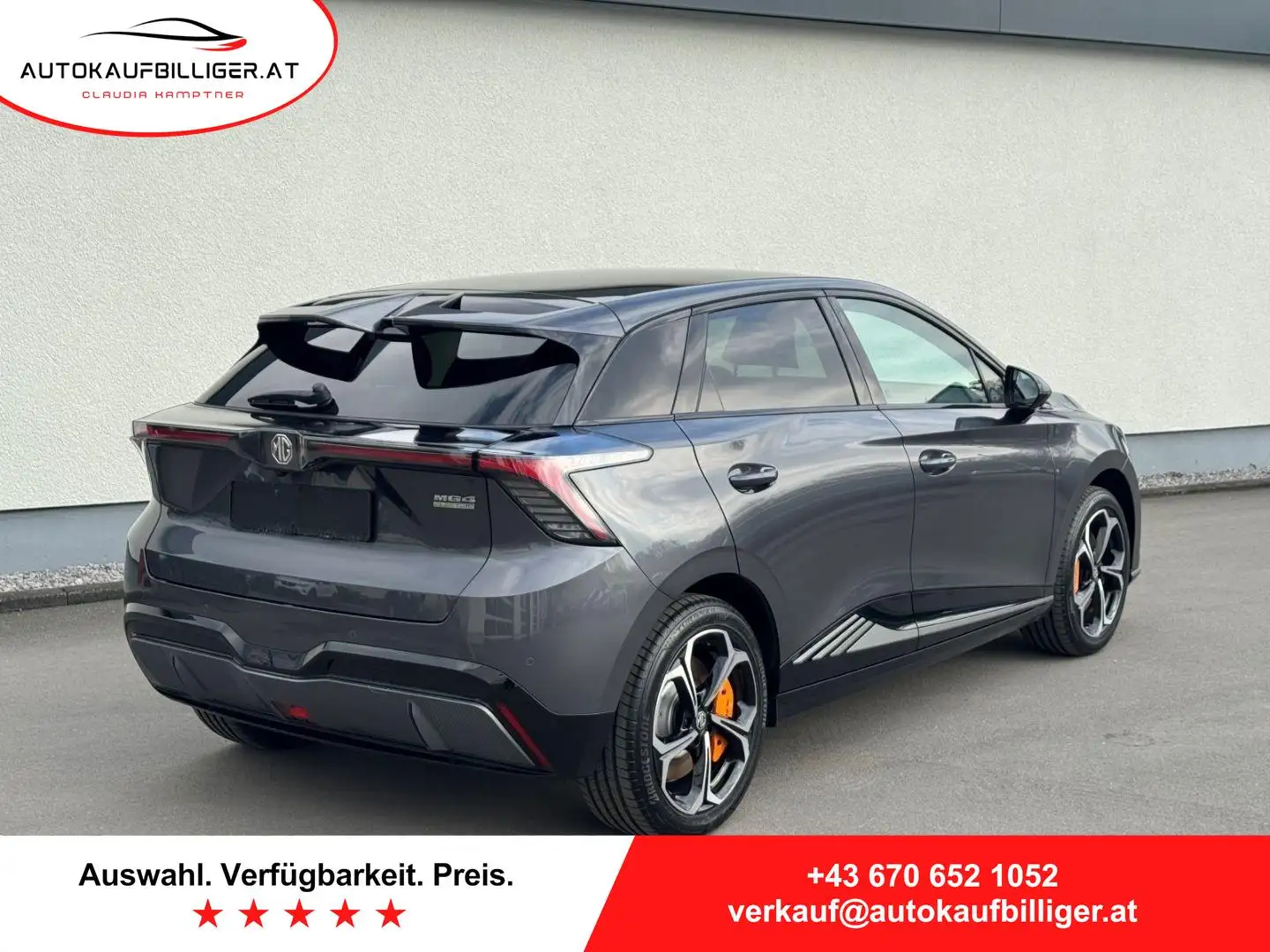 MG MG4 X-Power 64kWh Allrad Gris - 1