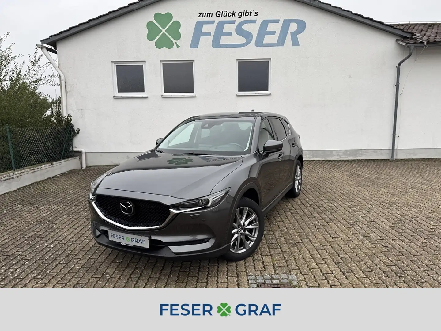 Mazda CX-5 Sports-Line 2.2 SKYACTIV-D AWD HEADUP LEDER Grau - 1