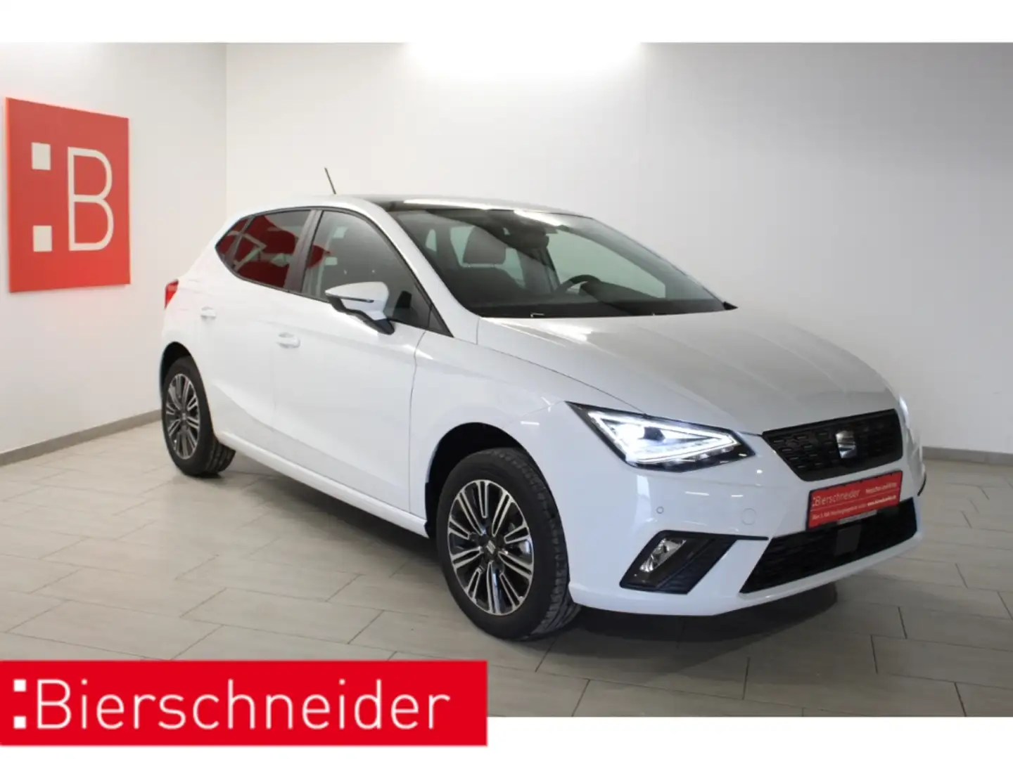 SEAT Ibiza 1.0 TSI DSG Road Edition 16 PANO LED KAMERA Wit - 1