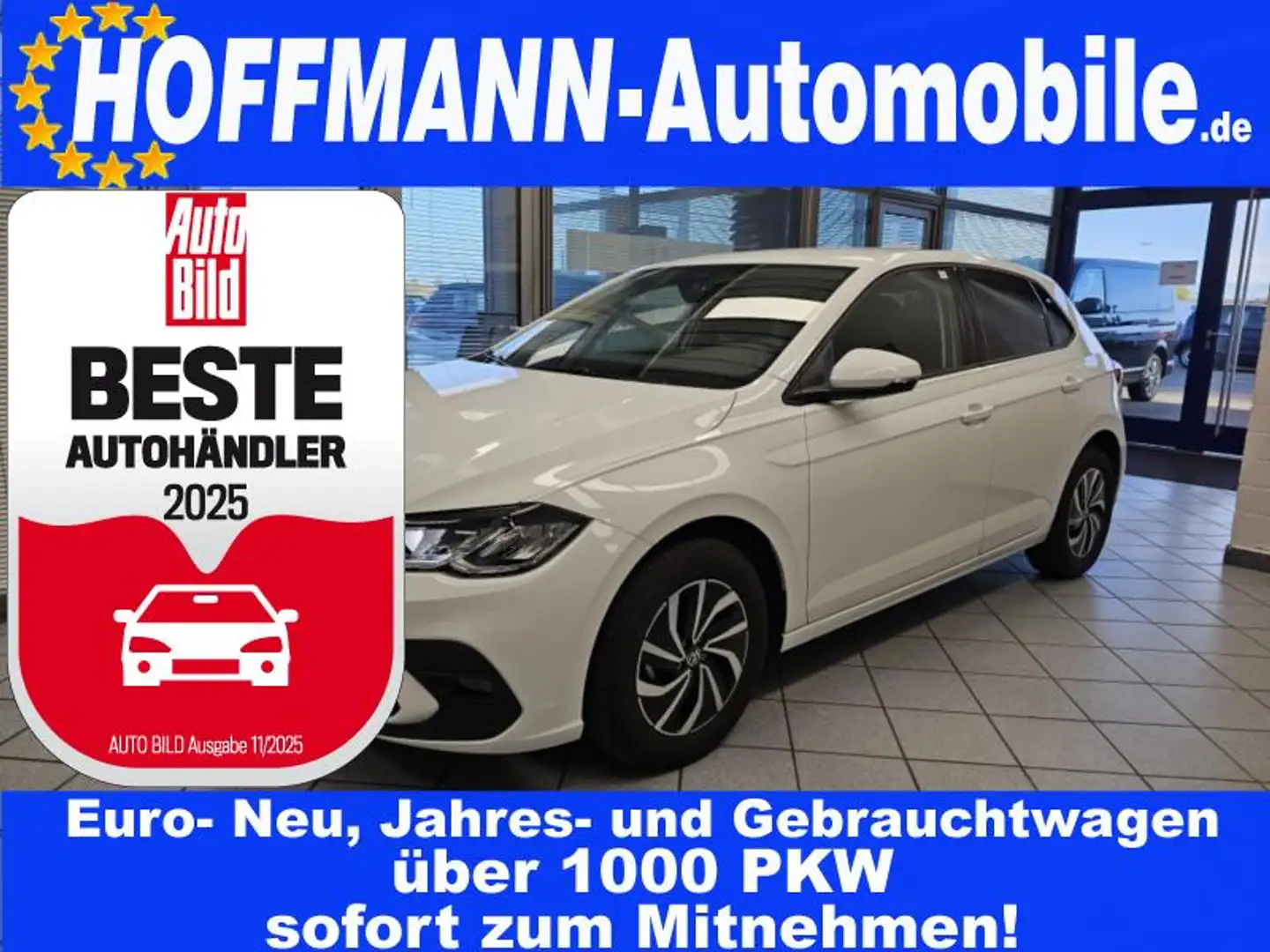 Volkswagen Polo Life Kamera,Climatr.,AppCon.,Alu,Sitzhzg. Alb - 1