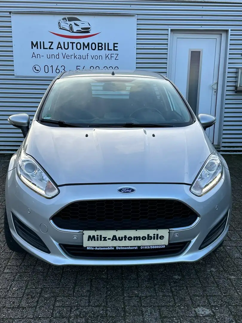 Ford Fiesta Trend Plateado - 1