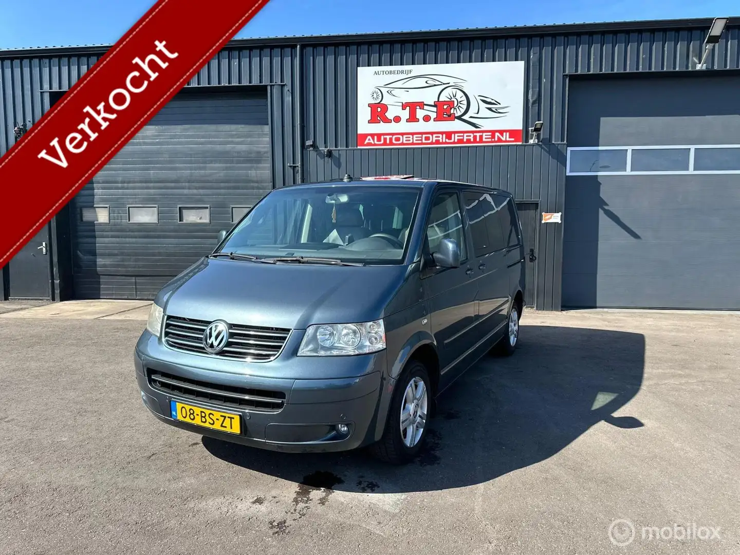 Volkswagen T5 Transporter 2.5 TDI volopt automaat leer - 1