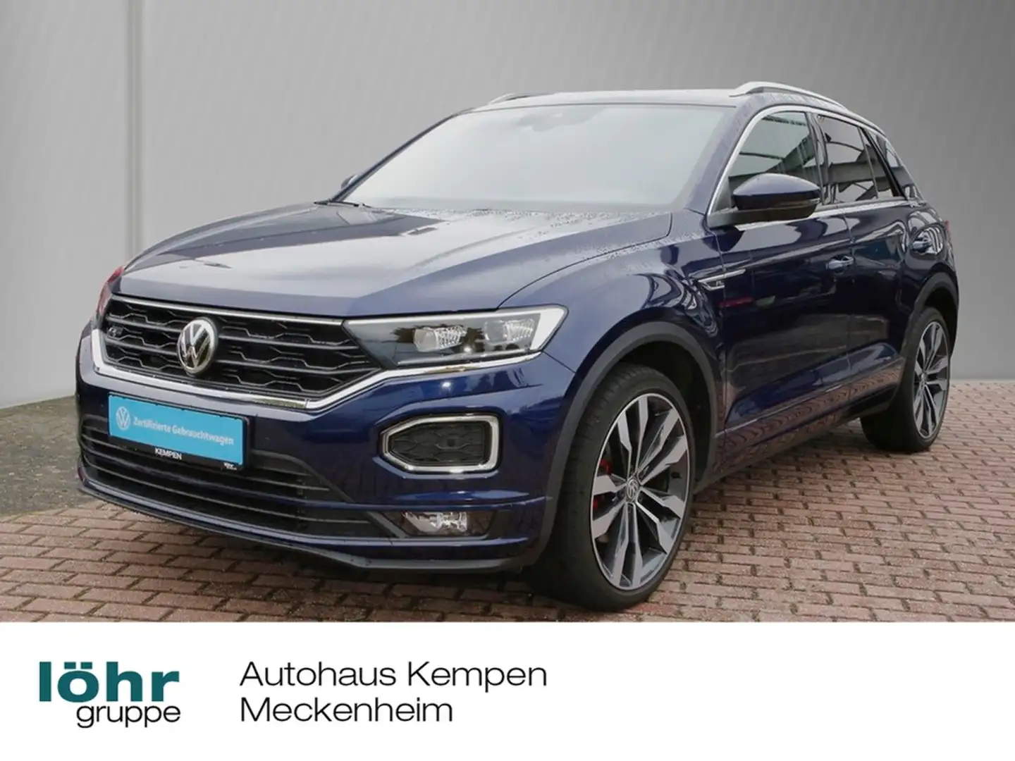 Volkswagen T-Roc 2.0 TSI DSG 4Motion 19" R-LINE PANO AHK Blau - 1