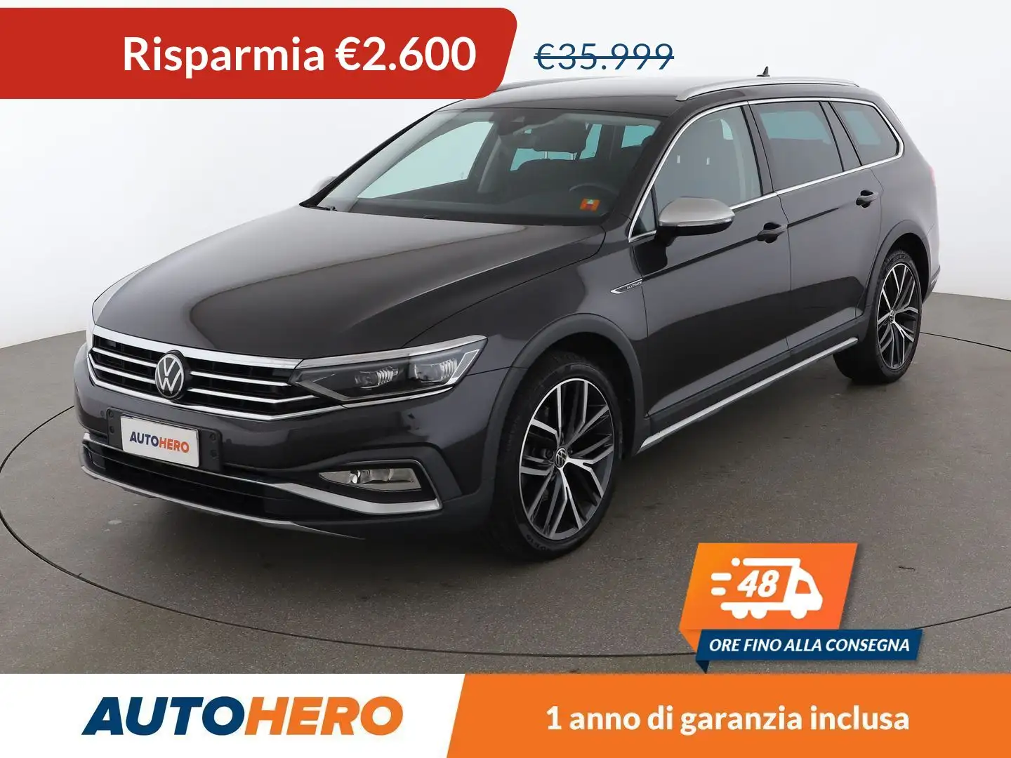 Volkswagen Passat Alltrack 2.0 TDI 4Motion Gri - 1