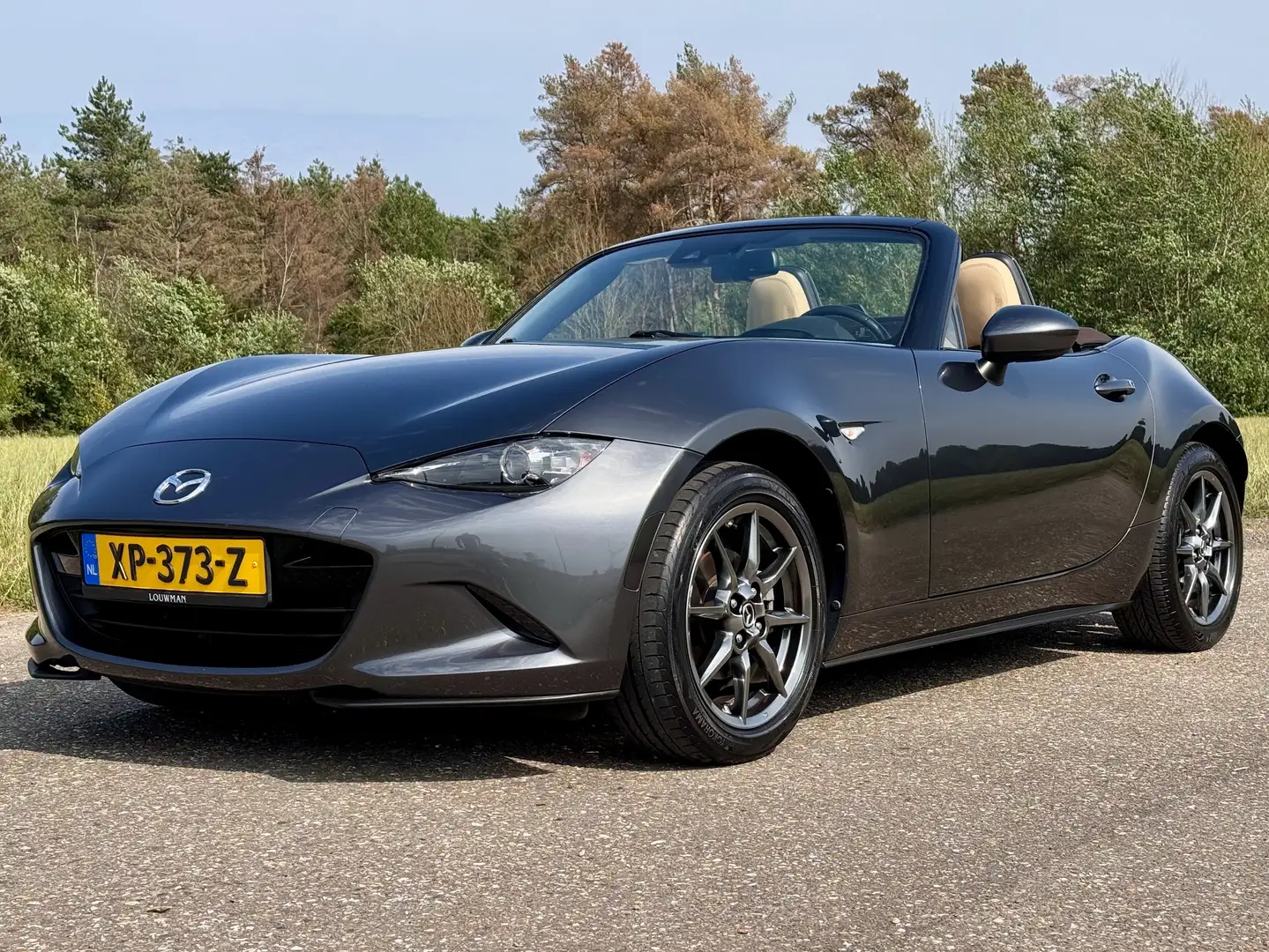 Mazda MX-5 MX-5 1.5 Chairo | 1e eig. | CarPlay | Roadsterbag Grijs - 2