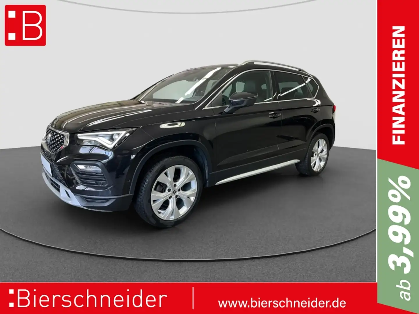 SEAT Ateca 1.5 TSI DSG Xperience AB 299EUR AHK NAVI SHZ LED Schwarz - 1