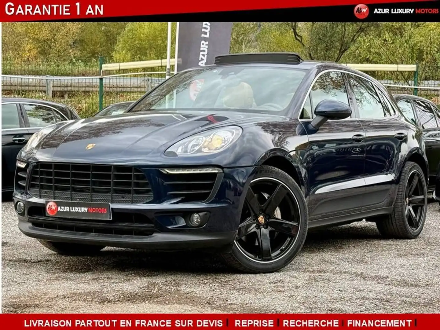 Porsche Macan 3.0 V6 DIESEL 258 CV Blau - 1