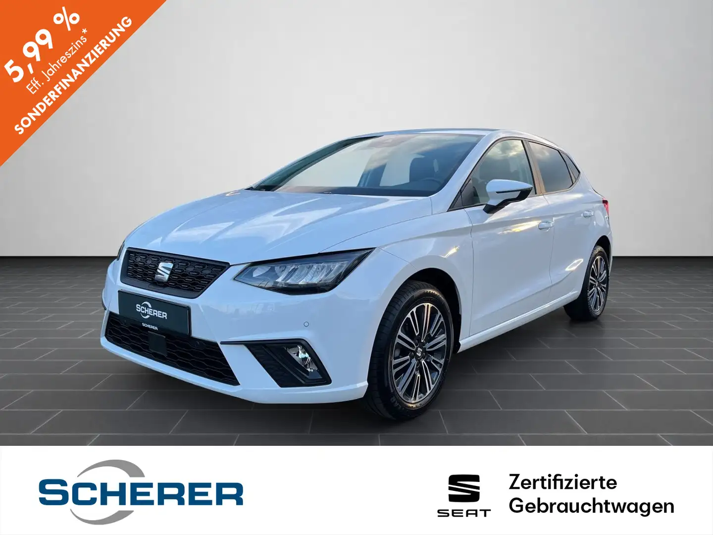 SEAT Ibiza Style Edition 40 1.0 TSI FULL LINK PDC SHZ Bianco - 1
