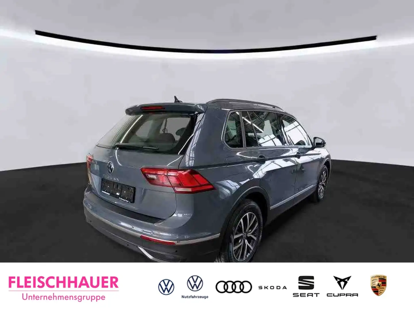 Volkswagen Tiguan 2.0 TDI DSG Life AHK Navi LED ACC Apple CarPlay 3 Grau - 2