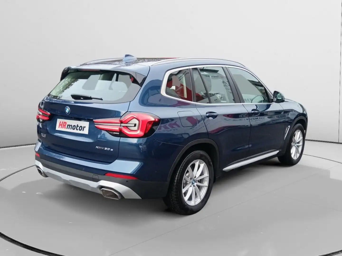 BMW X3 xDrive 30 e xLine Bleu - 2