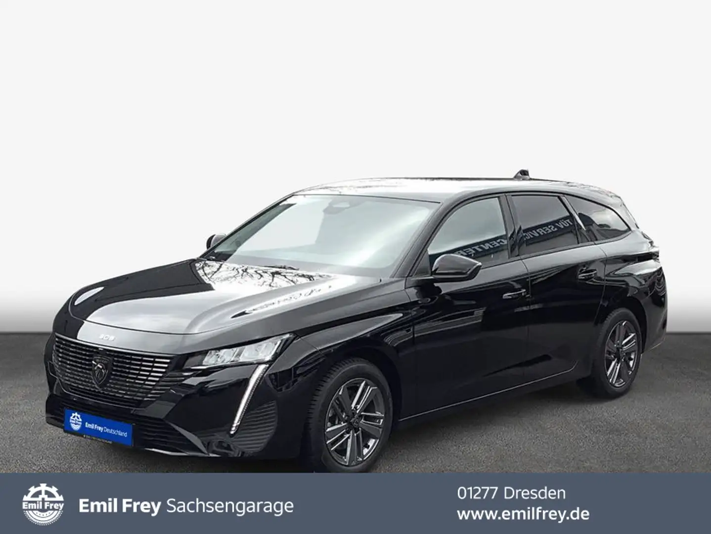 Peugeot 308 SW PureTech 130 EAT8 Allure Schwarz - 1