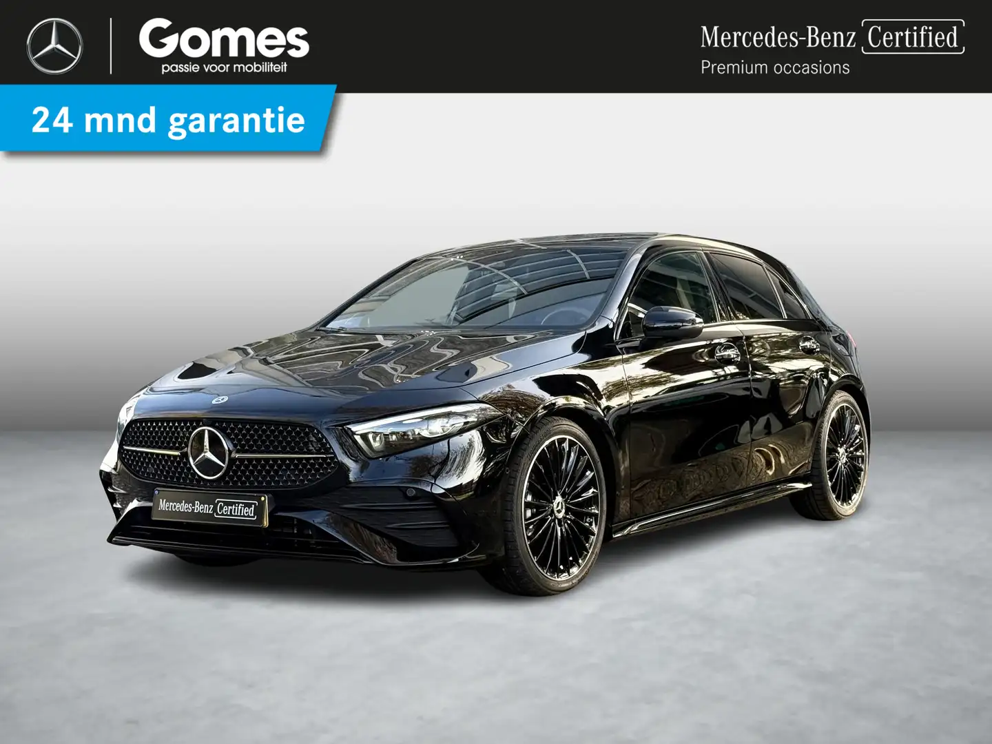 Mercedes-Benz A 200 AMG Line | Bruin Interieur | Burmester | Panoramad Schwarz - 1