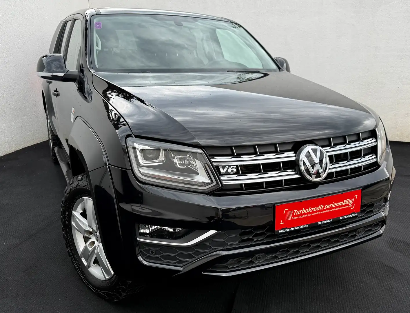 Volkswagen Amarok Highline V6 TDI 4x4 Noir - 1