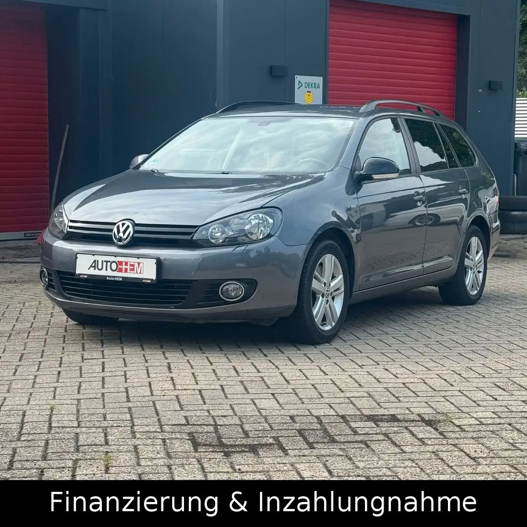 Volkswagen Golf VI Variant Match Navi PDC Sitzhzg Gris - 1