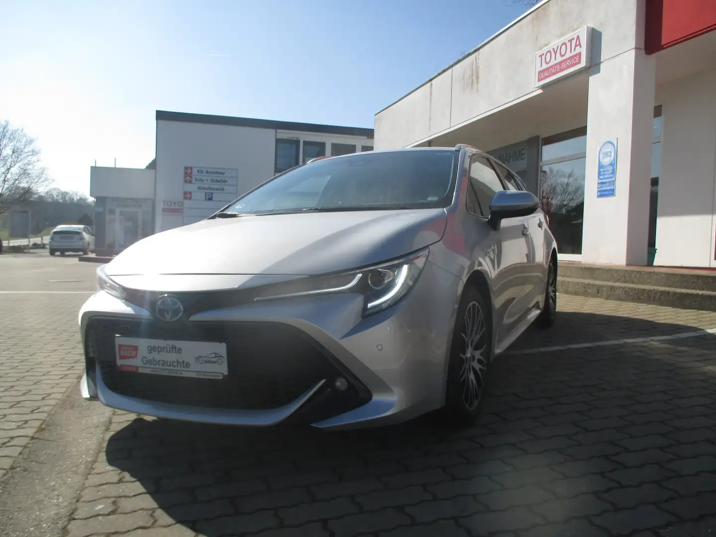 Toyota Corolla Hybrid TS Team D m,it Technik, Toter-Winkel, SHZ Zilver - 1