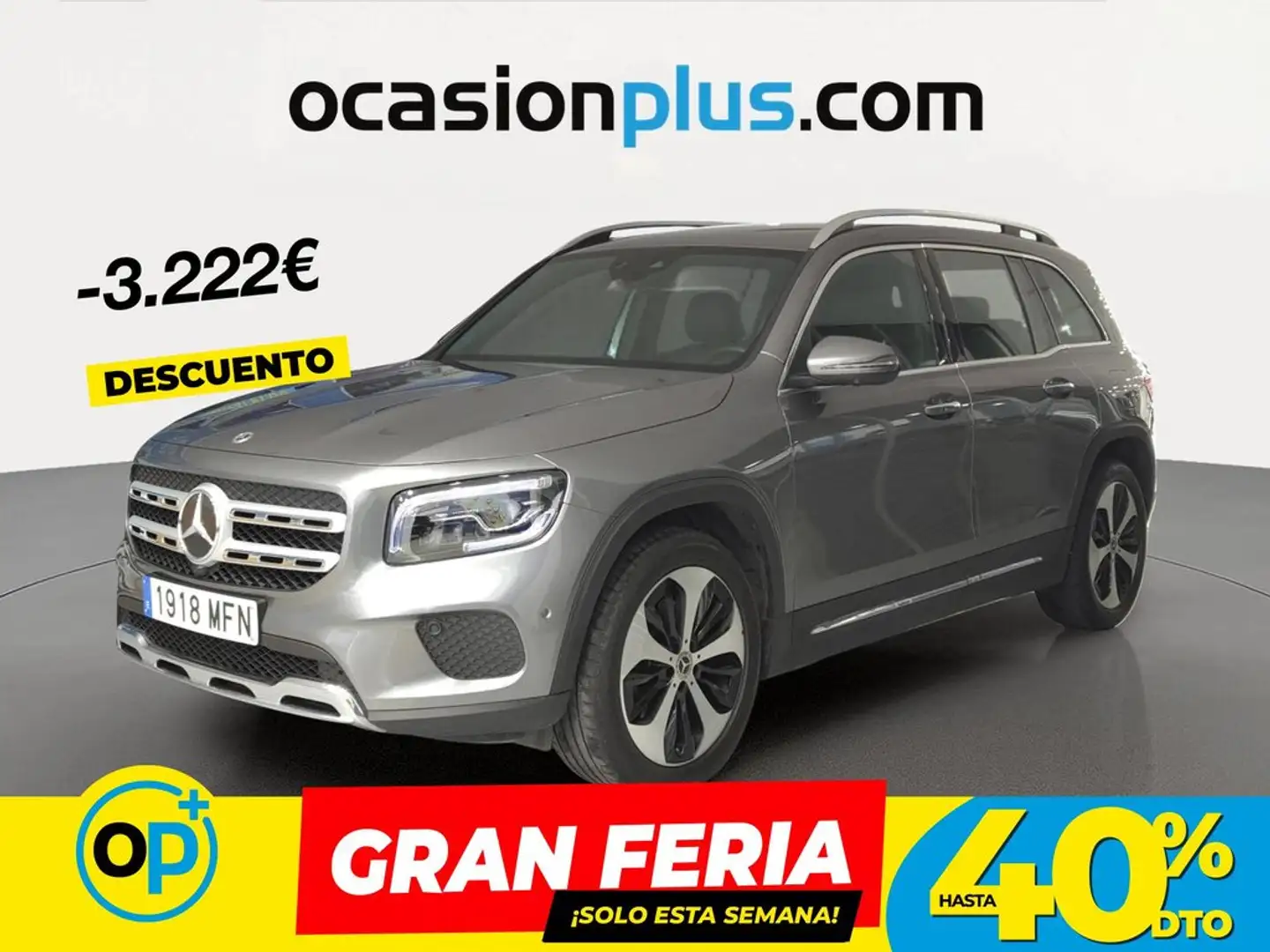 Mercedes-Benz GLB 200 200d 8G-DCT Gris - 1