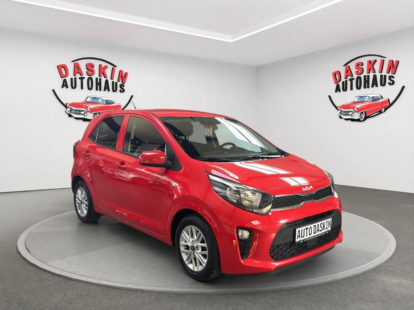 Kia Picanto Dream Team SCHECKHEFT/KLIMA/TÜV NEU Rot - 1