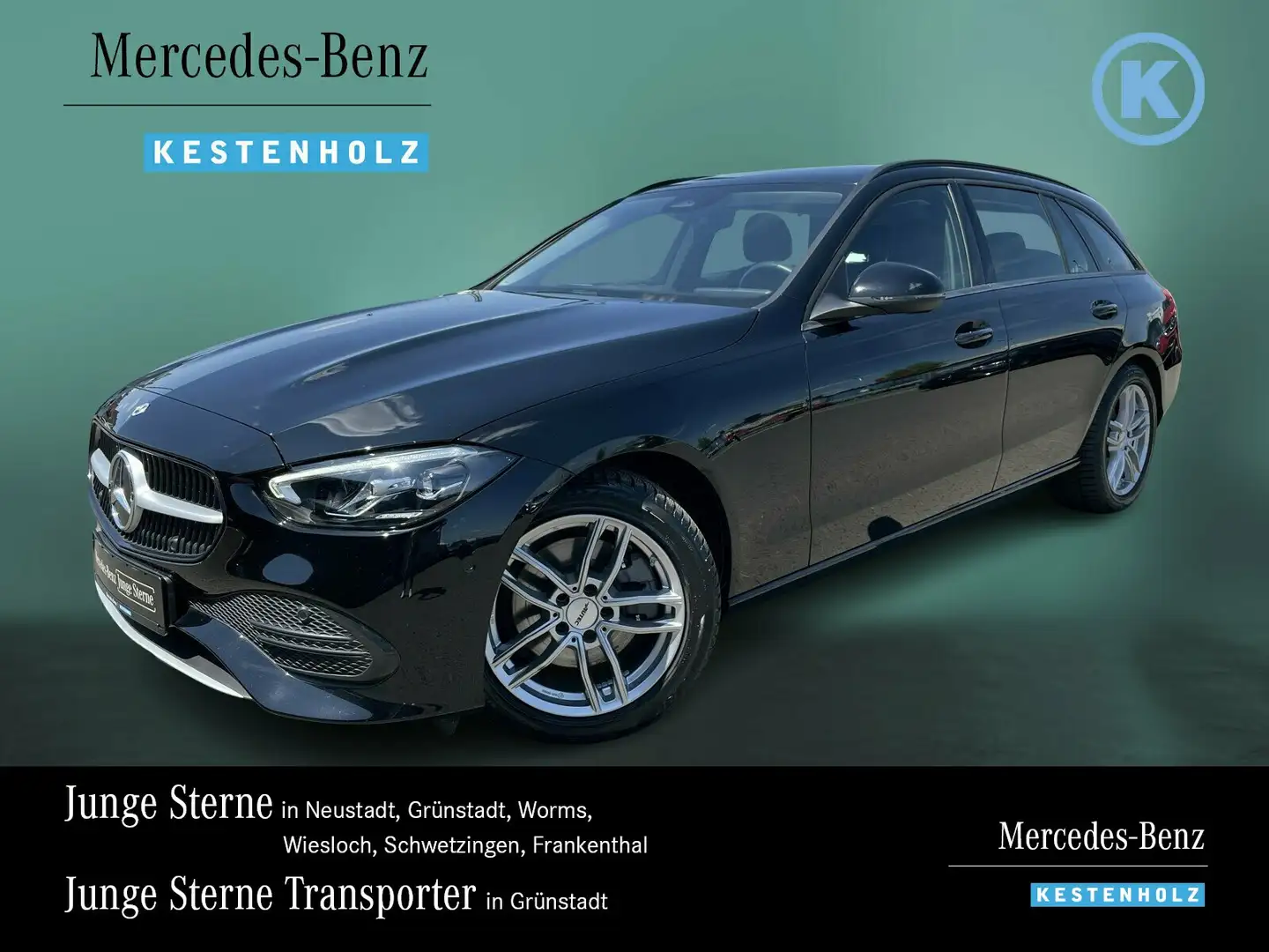 Mercedes-Benz C 200 C 200 d T KAMERA+EASYPACK+TEMPO+SHZ+SPUR/BREMS Noir - 1