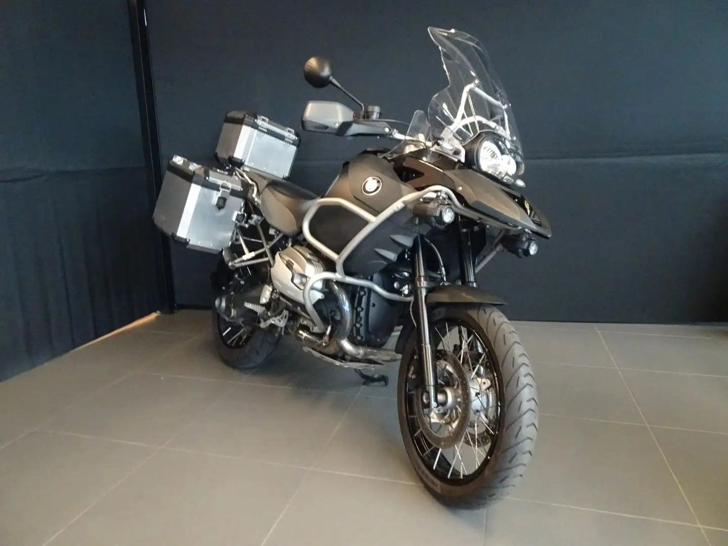 BMW R 1200 GS Adventure Koffersatz Noir - 1