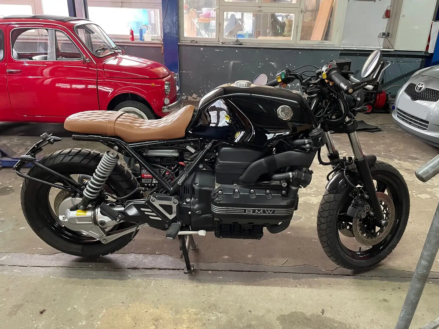BMW K 1100 SCRAMBLER / CAFE' RACER Zwart - 2