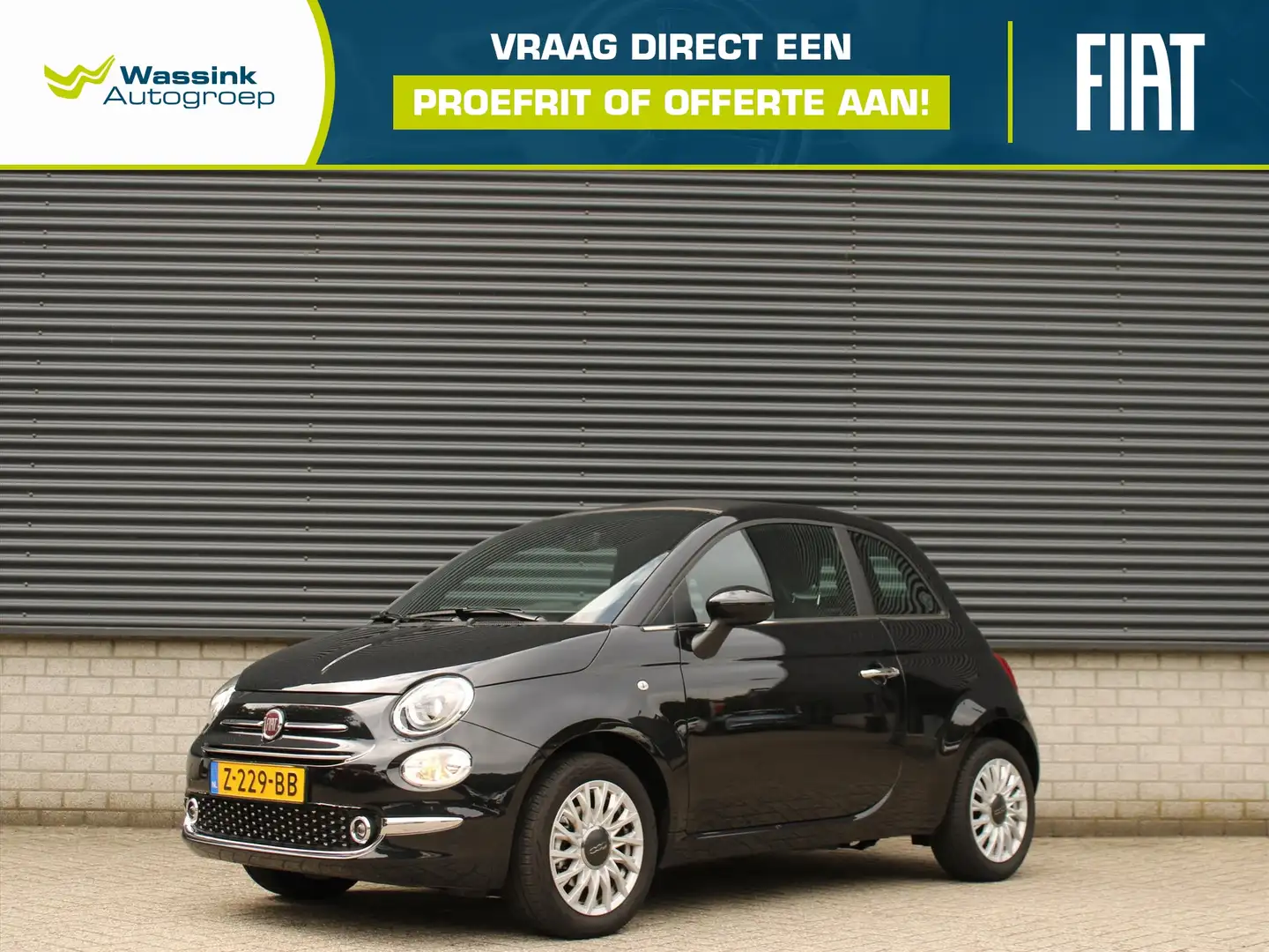 Fiat 500C Dolcevita Finale Cabrio Hybrid 70pk I Cruise Contr Nero - 1
