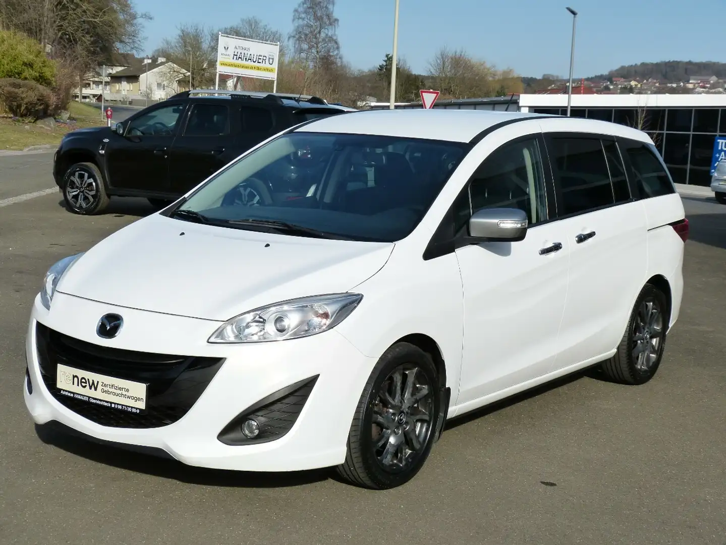 Mazda 5 Sendo 1.6 MZ-CD[7-SITZE/AHK/DIESEL] Weiß - 1