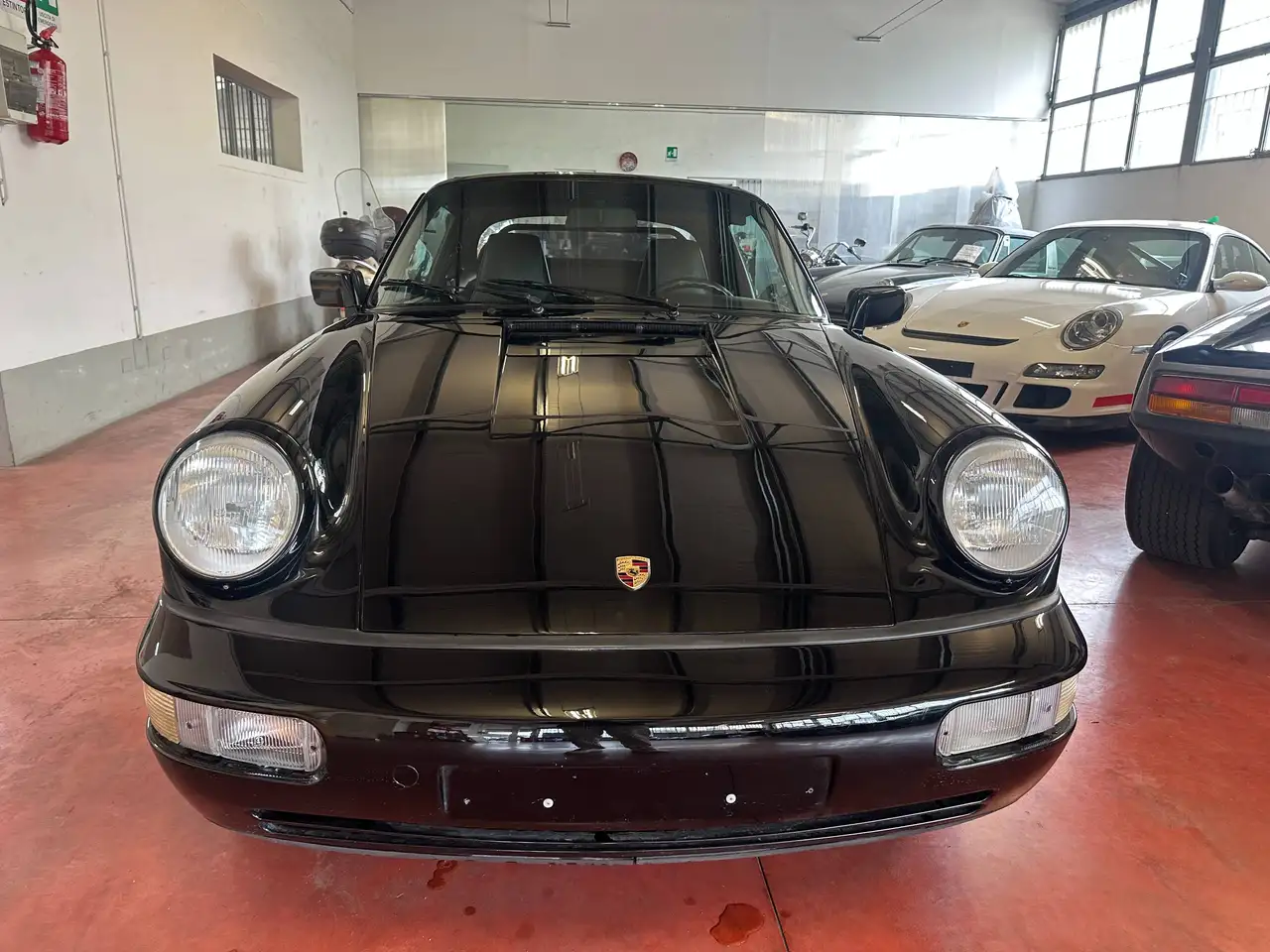 Porsche 964 911 Cabrio 3.6 Carrera 4 nero met, foto 2