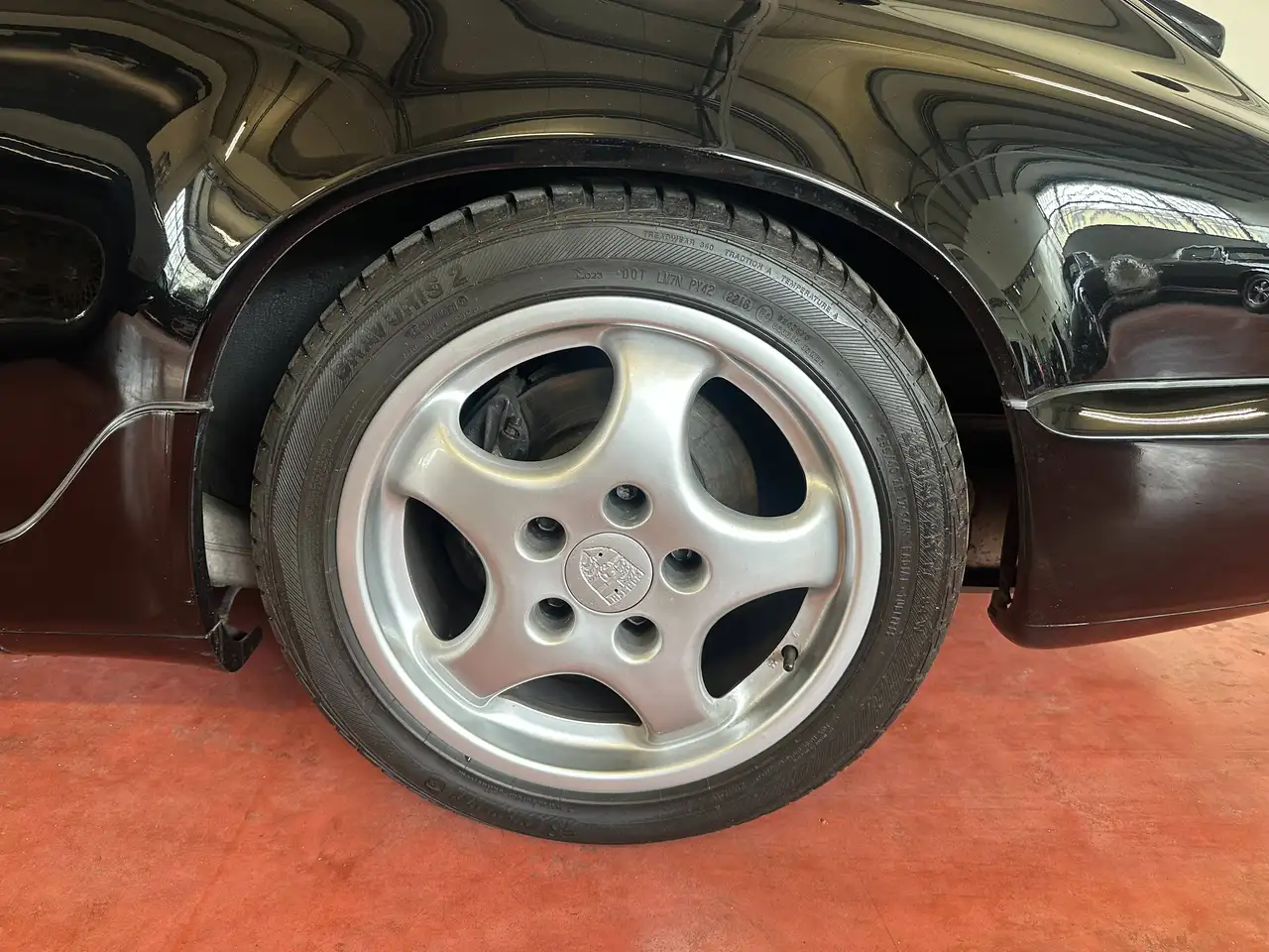 Porsche 964 911 Cabrio 3.6 Carrera 4 nero met, foto 5
