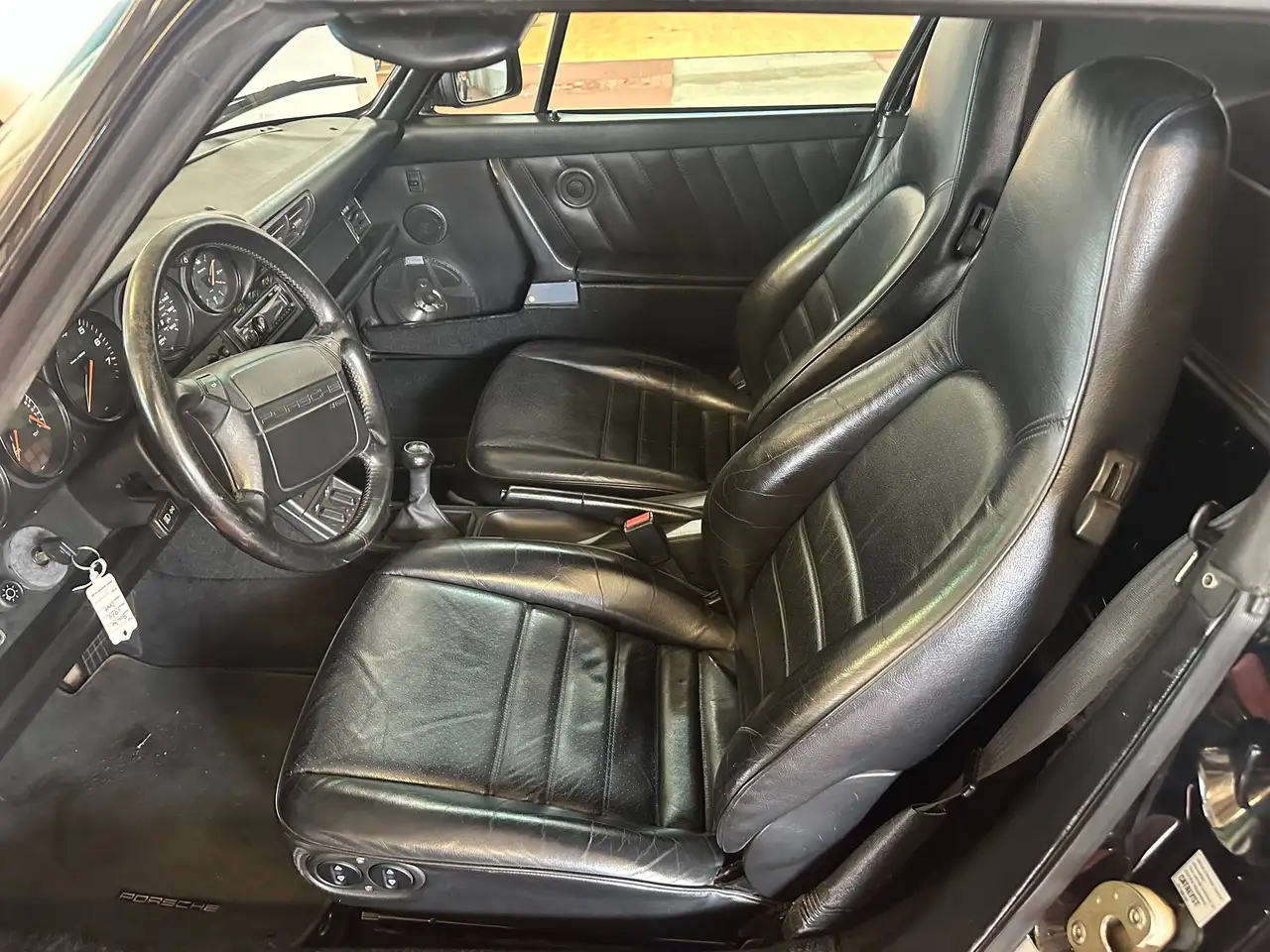 Porsche 964 911 Cabrio 3.6 Carrera 4 nero met, foto 9