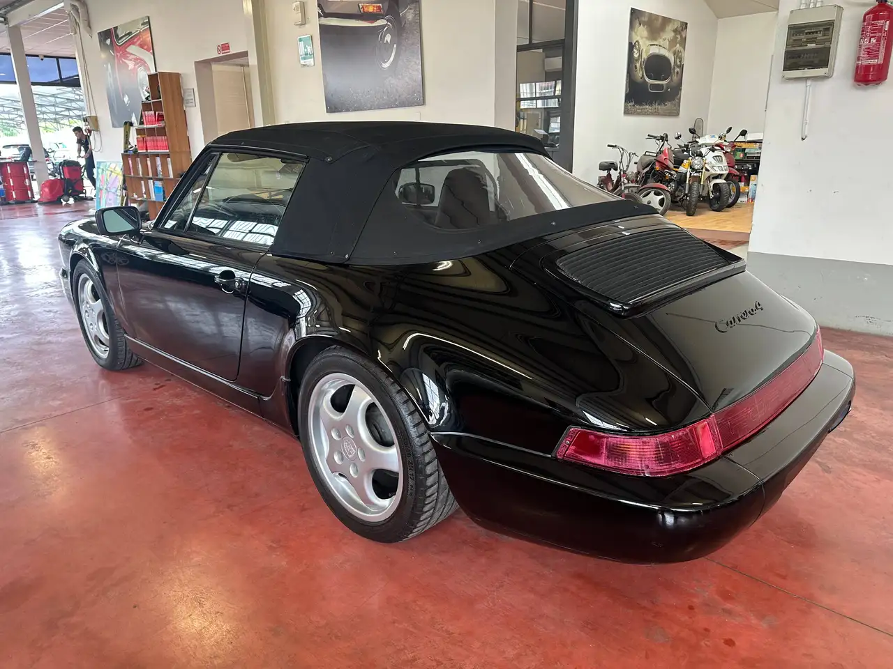 Porsche 964 911 Cabrio 3.6 Carrera 4 nero met, foto 6