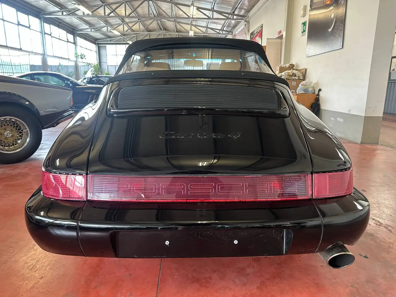 Porsche 964 911 Cabrio 3.6 Carrera 4 nero met, foto 7