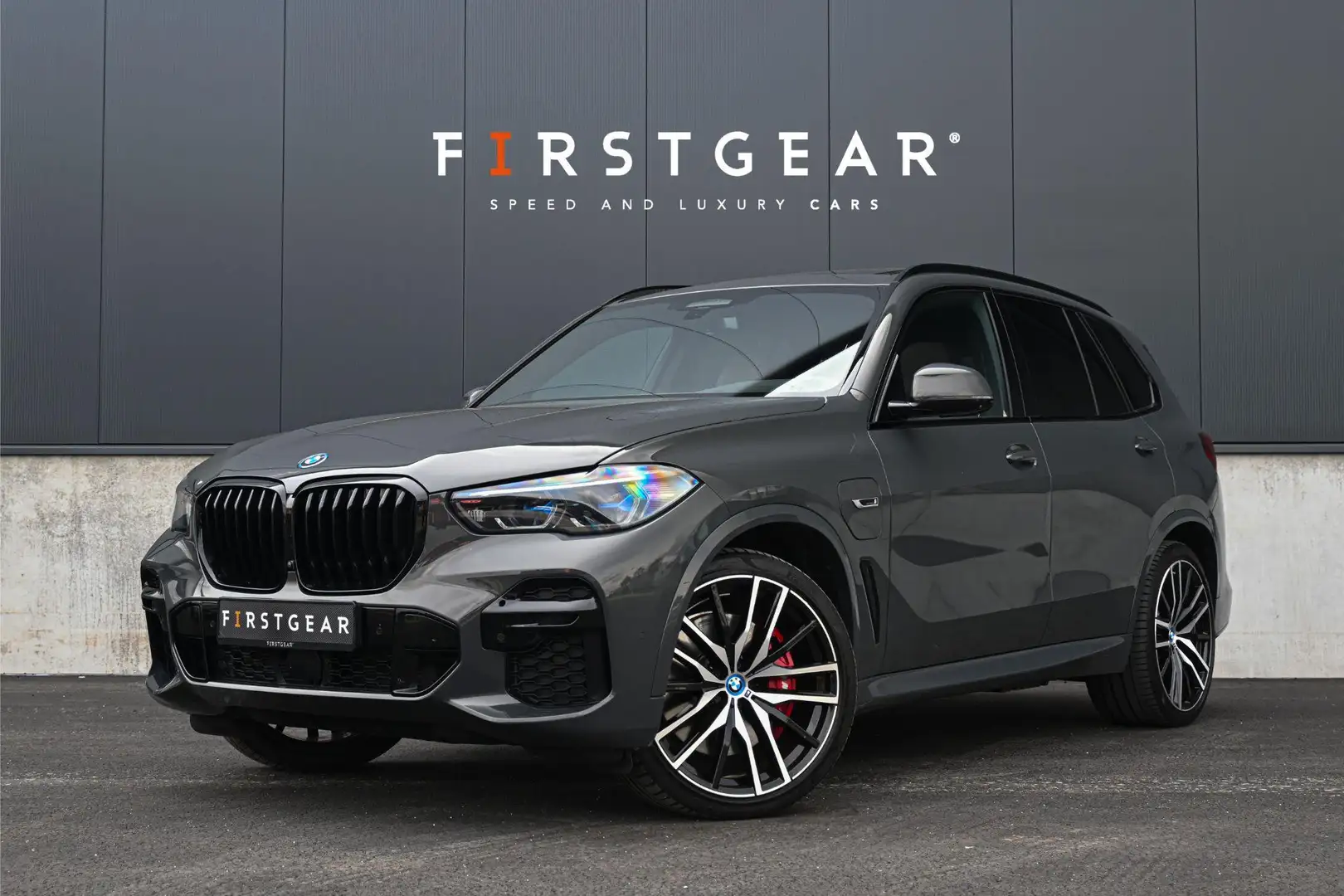 BMW X5 xDrive45e High Executive *Bowers & Wilkins / Actie Gris - 1