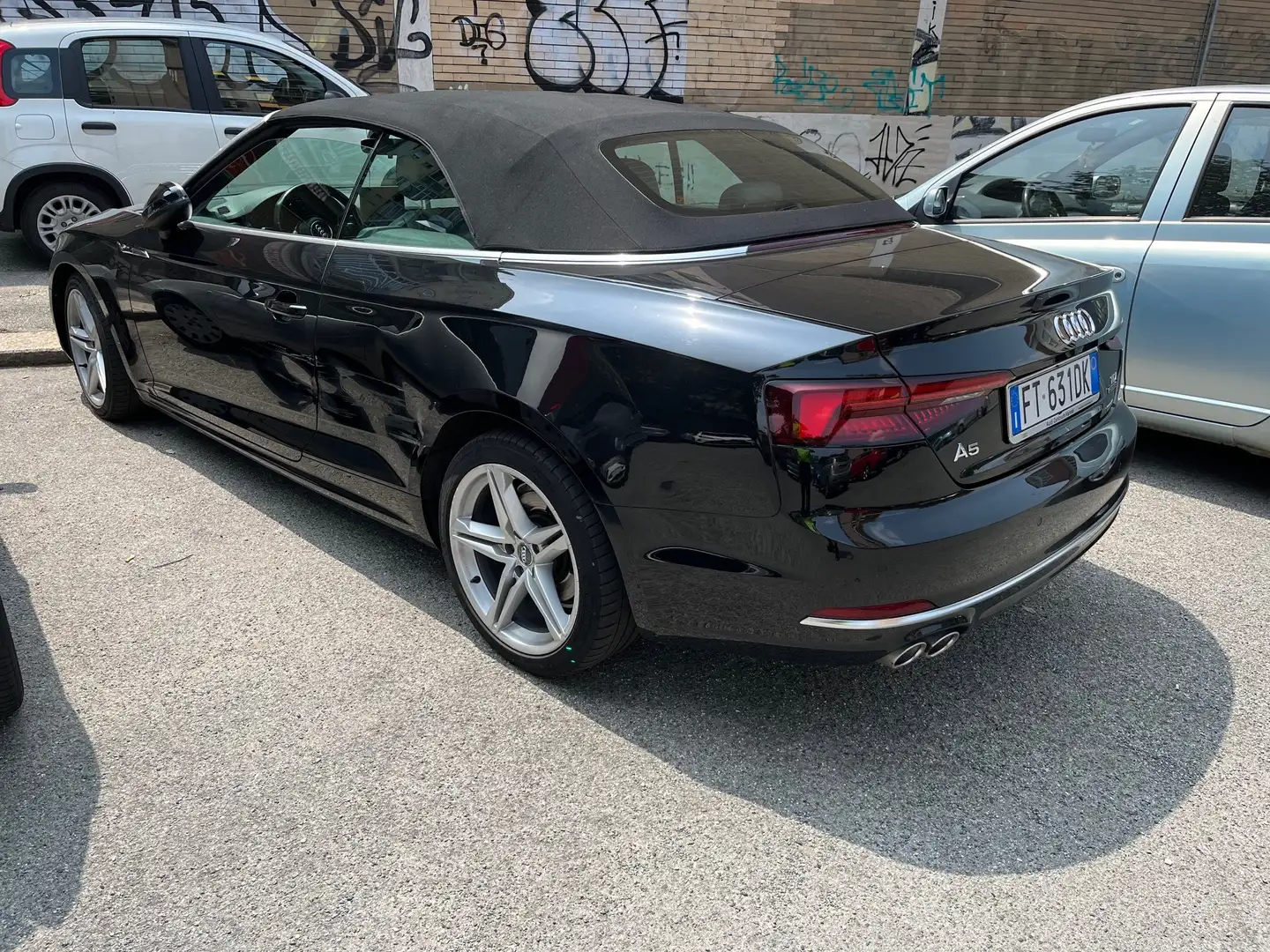 Audi A5 A5 Cabrio 40 2.0 tdi Edition quattro190cv s-tronic Nero - 2