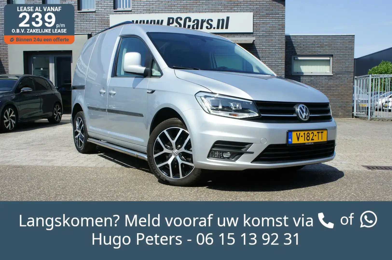 Volkswagen Caddy Bestel 2.0 TDI L1H1 BMT Exclusive Edition Srebrny - 1