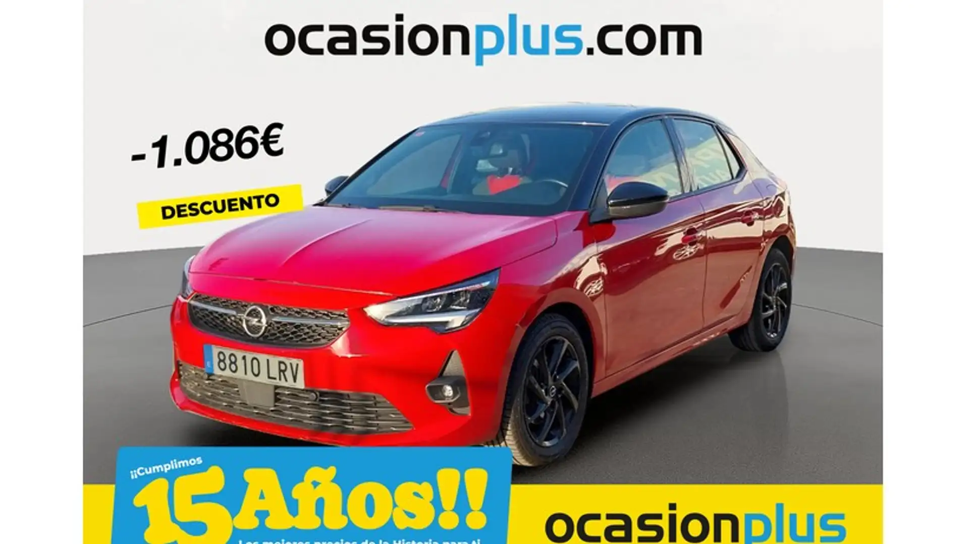 Opel Corsa 1.2T XHL S/S GS-Line 100 Rouge - 1