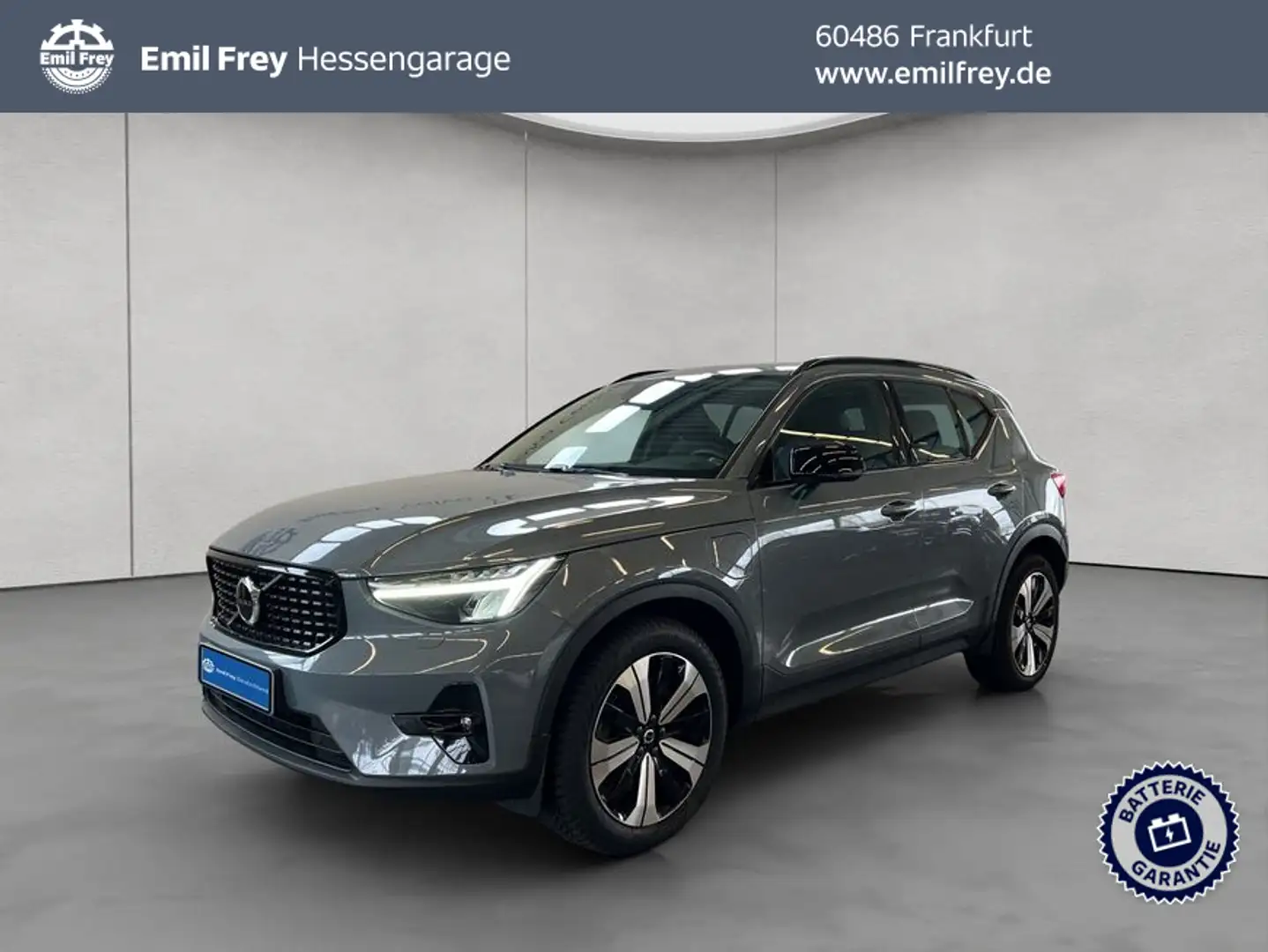 Volvo XC40 XC40 T4 Recharge Ultimate-Dark DKG Glasd Leder Grau - 1