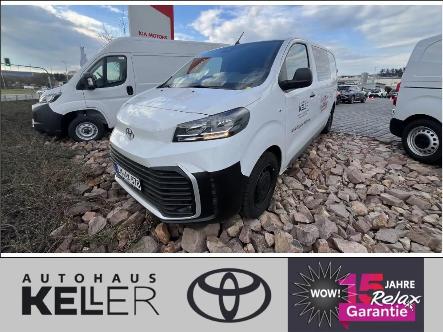 Toyota Proace 1,5-l-D-4D L1 Meister Navigation Weiß - 1